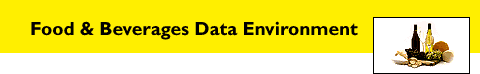 Foods & Beverages Data Environment