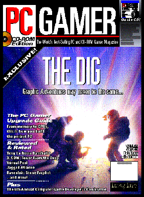 July cover of PC Gamer 