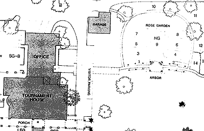 Map of the grounds